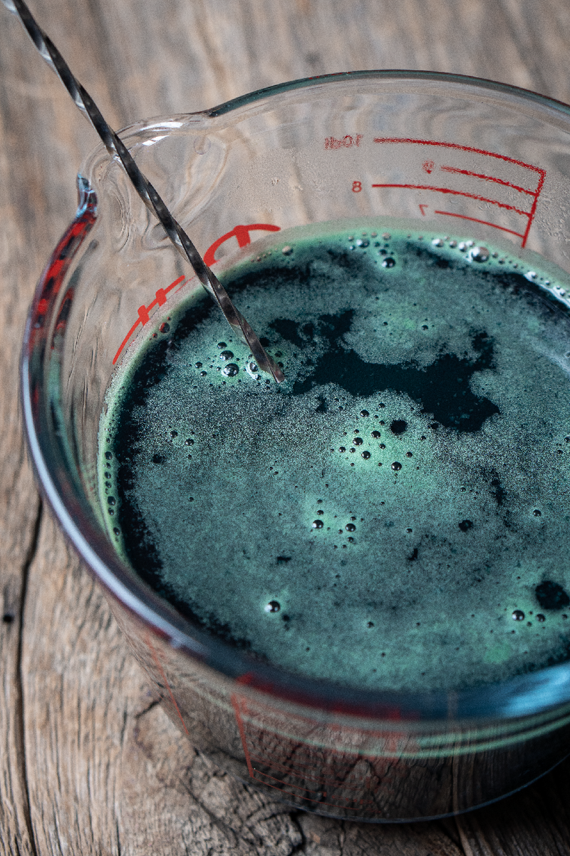 Simmer, soak, extract, modify pH